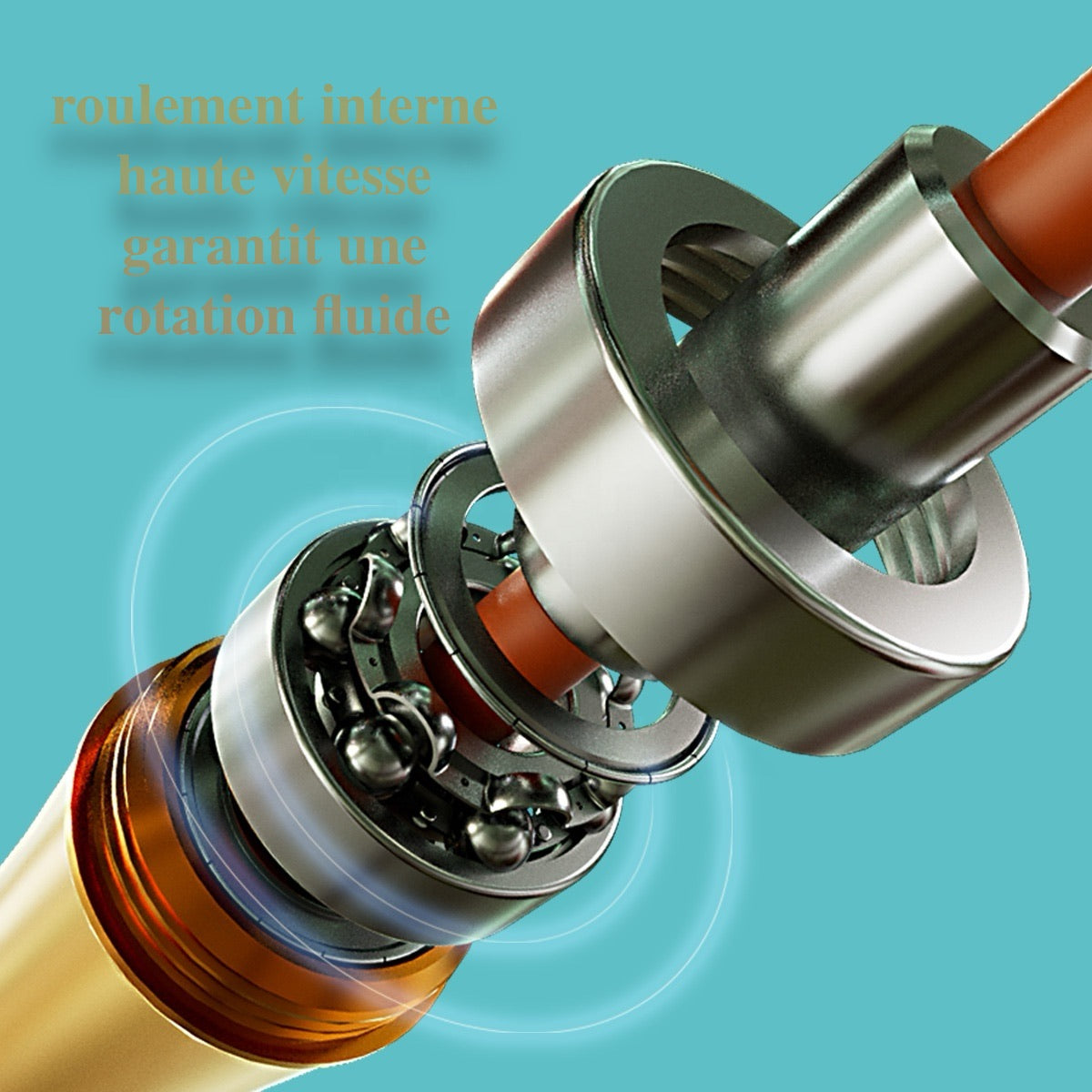 Corde à Sauter en Aluminium or pour Cardio Fitness et Relaxation Musculaire Unisexe